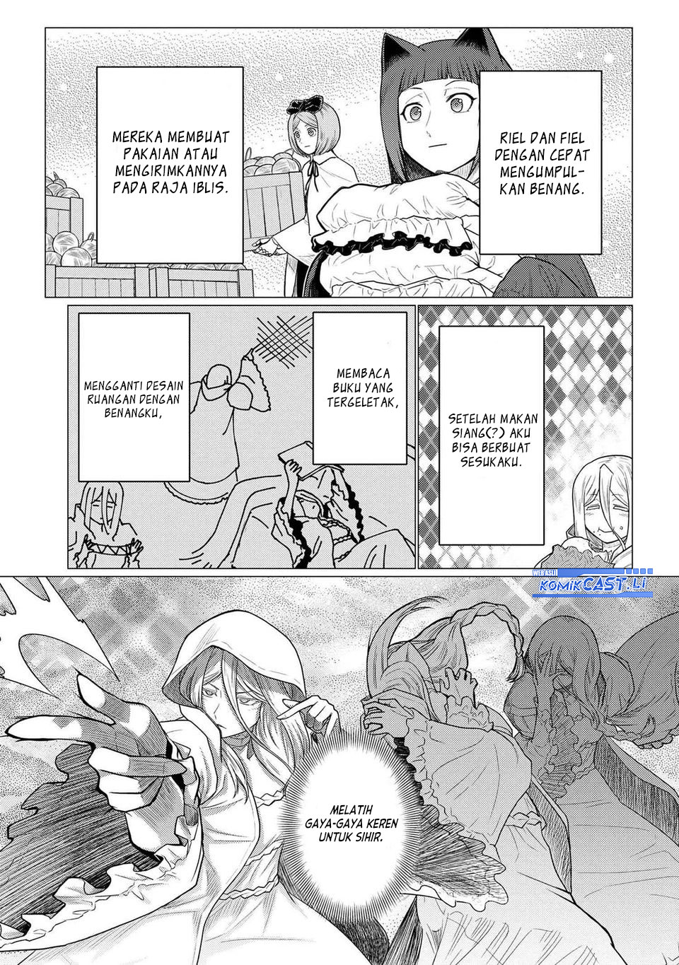 Kumo desu ga, Nani Ka? Chapter 71.2 Gambar 6